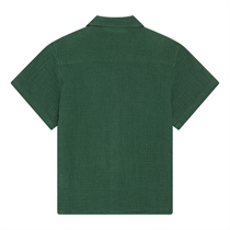 BIRKHOLM Muslin Skjorte Platan Grøn